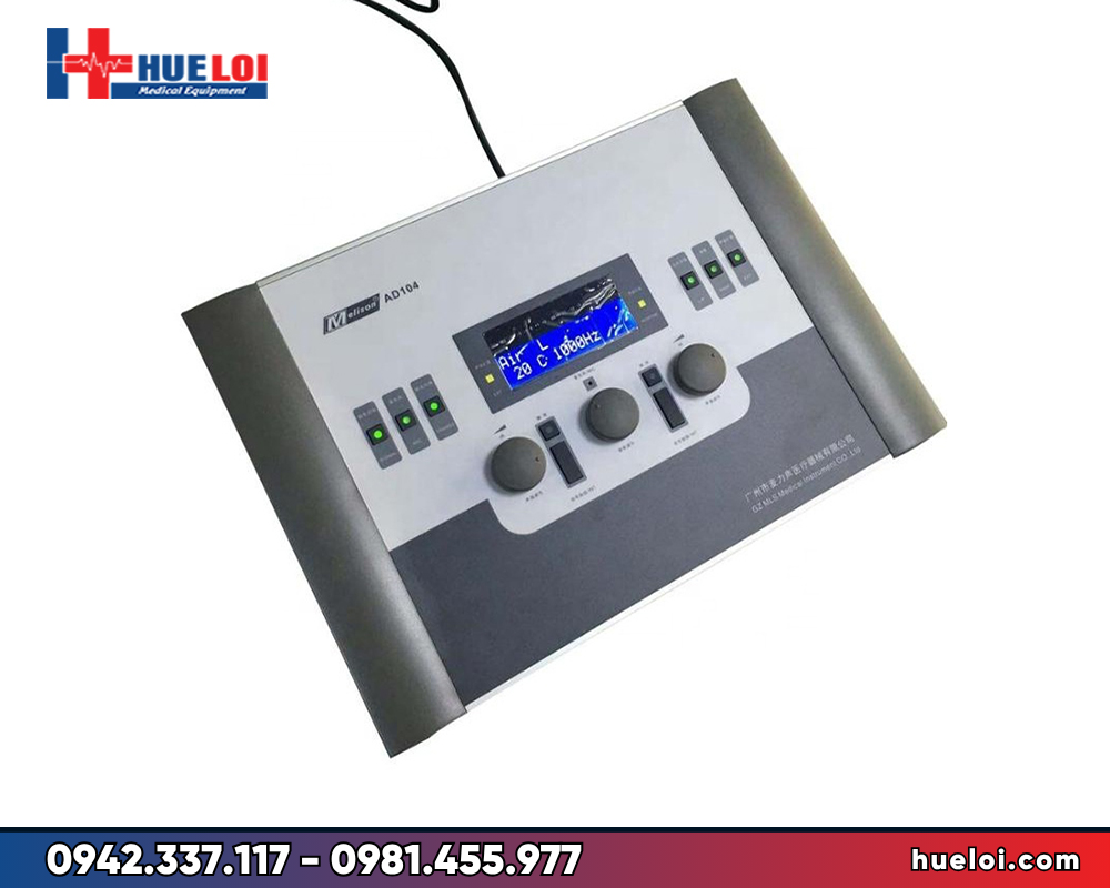 Máy Đo Thính Lực AD104 2 Kênh